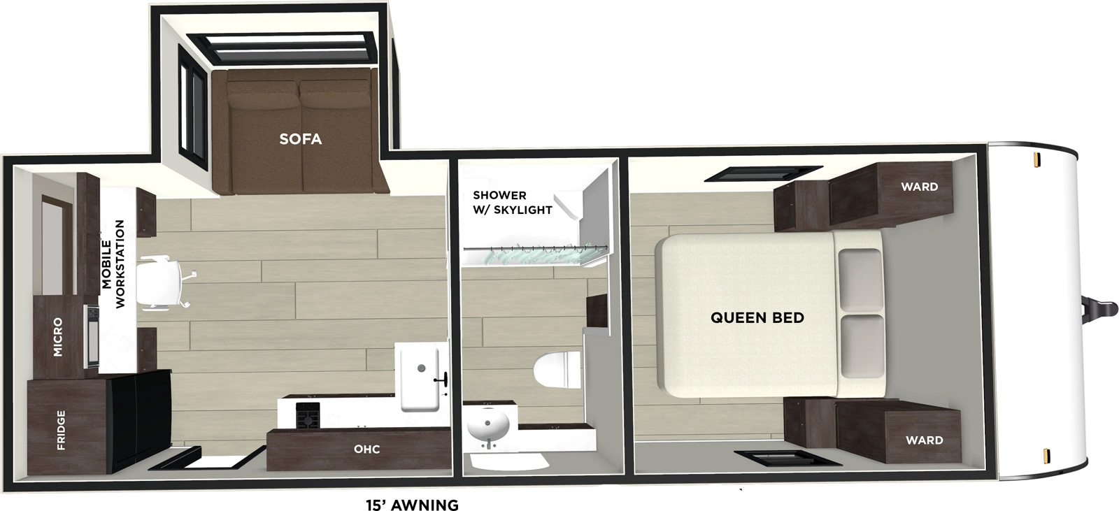 Salem Fsx 163RDSK Floorplan